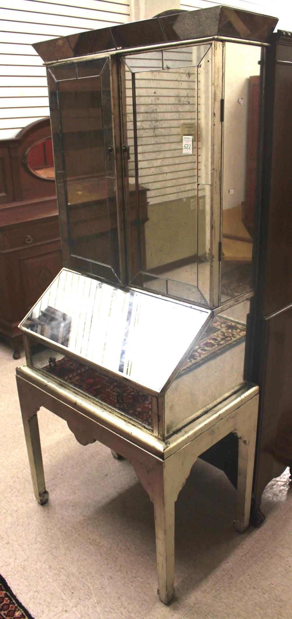 SECRETARY BOOKCASE ON