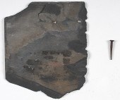 Section of Roof & Nail from Je