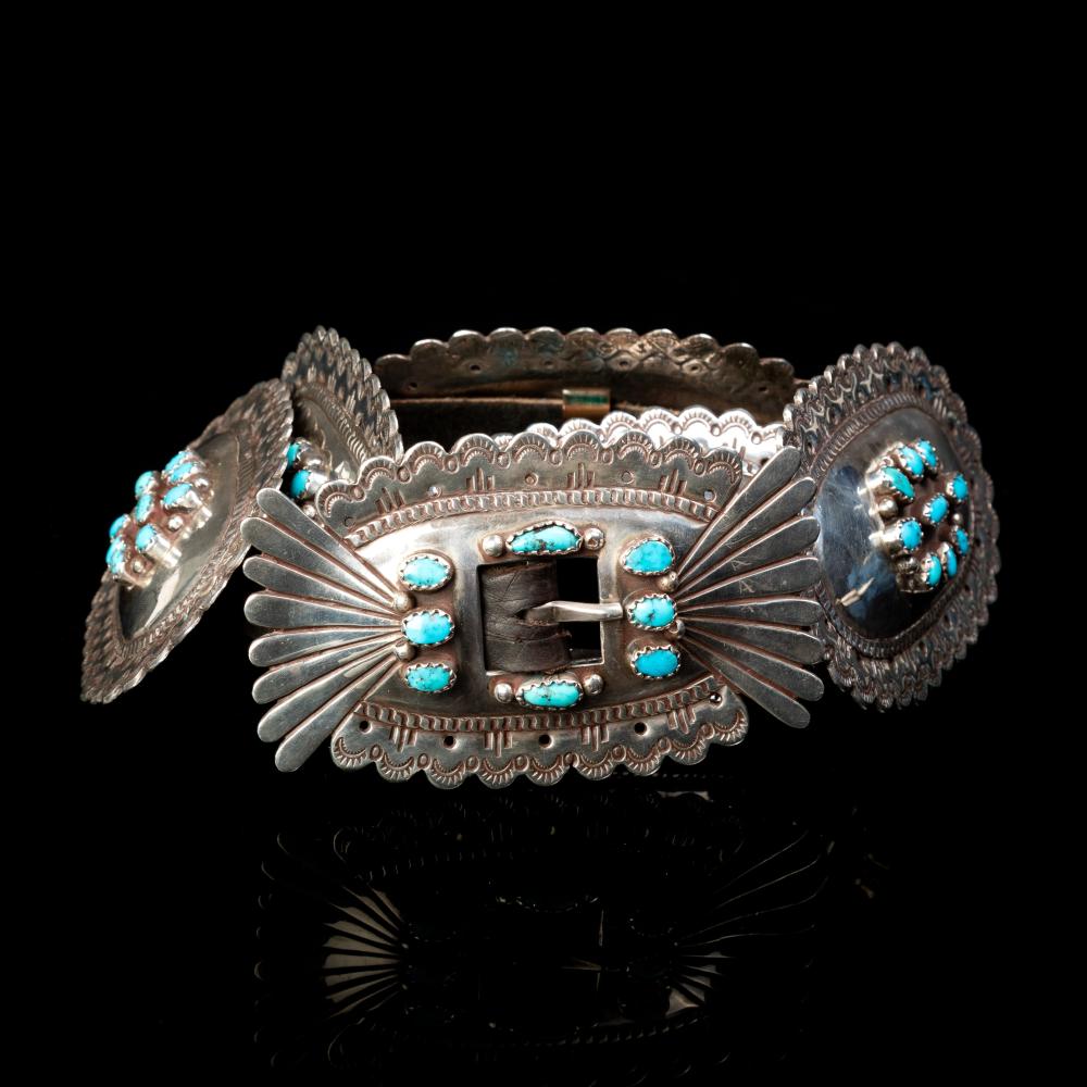 SEDALIO FIDEL LOVATO, CONCHO BELT