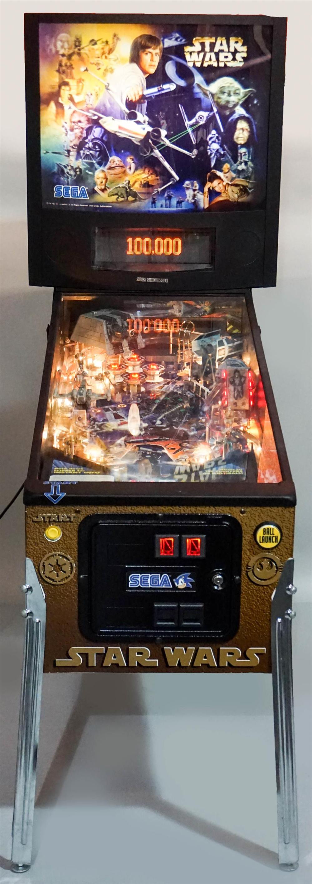 SEGA STAR WARS TRILOGY PINBALL