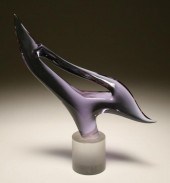 Seguso A.V. Murano glass sculp