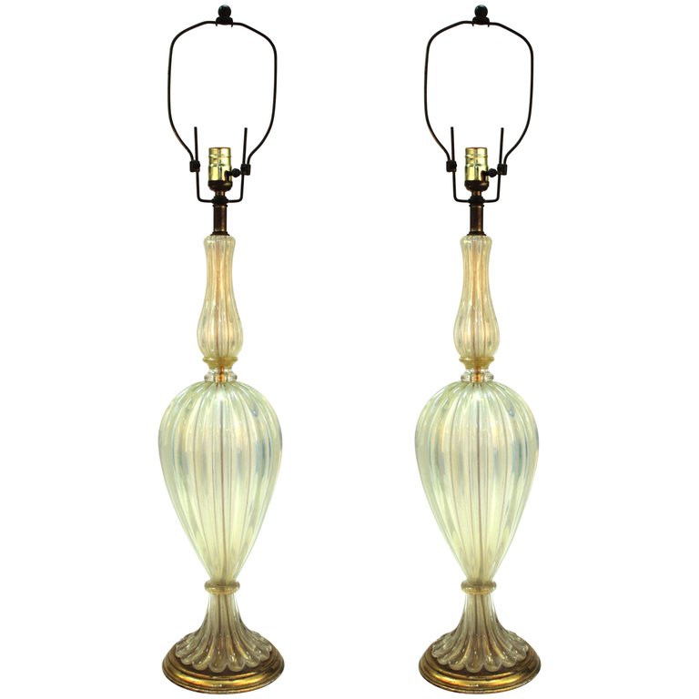 SEGUSO ITALIAN MURANO GOLD GLASS