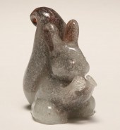 Seguso Murano grey art glass s