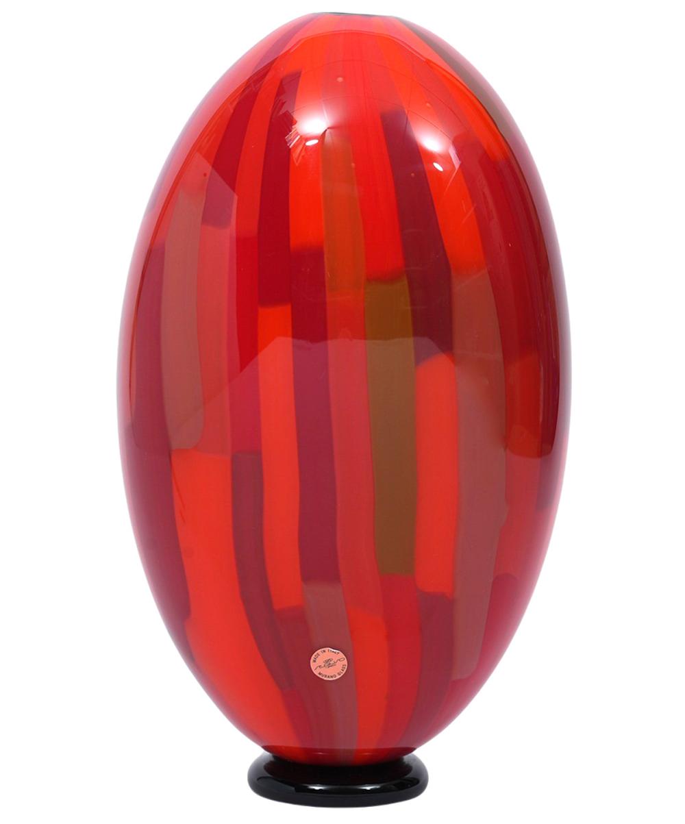 SEGUSO MURANO PATCHWORK VASE WITH