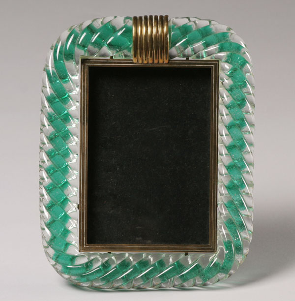 Seguso Sommerso Bollicine art glass