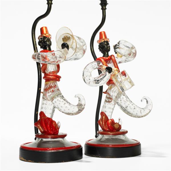 Seguso Vetri d'Arte Figural table