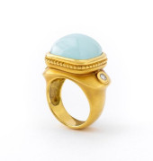 SEIDENGANG ATHENA 18K AQUAMARI
