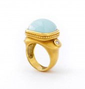 SEIDENGANG  ATHENA 18K AQUAMAR