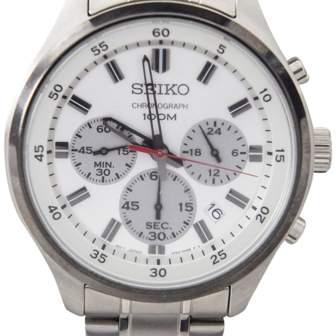 SEIKO 4T53-OOBO CHRONOGRAPH 100M