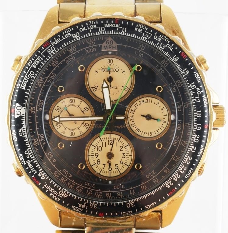 SEIKO 7T34 FLIGHT MASTER