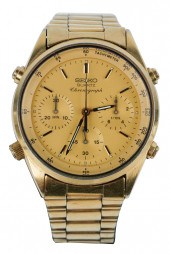 SEIKO GOLD-PLATE WATCHsinged '