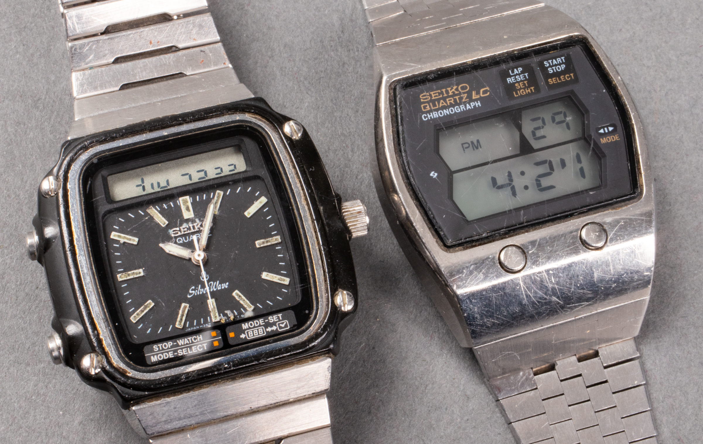 SEIKO QUARTZ  ANALOG / DIGITAL