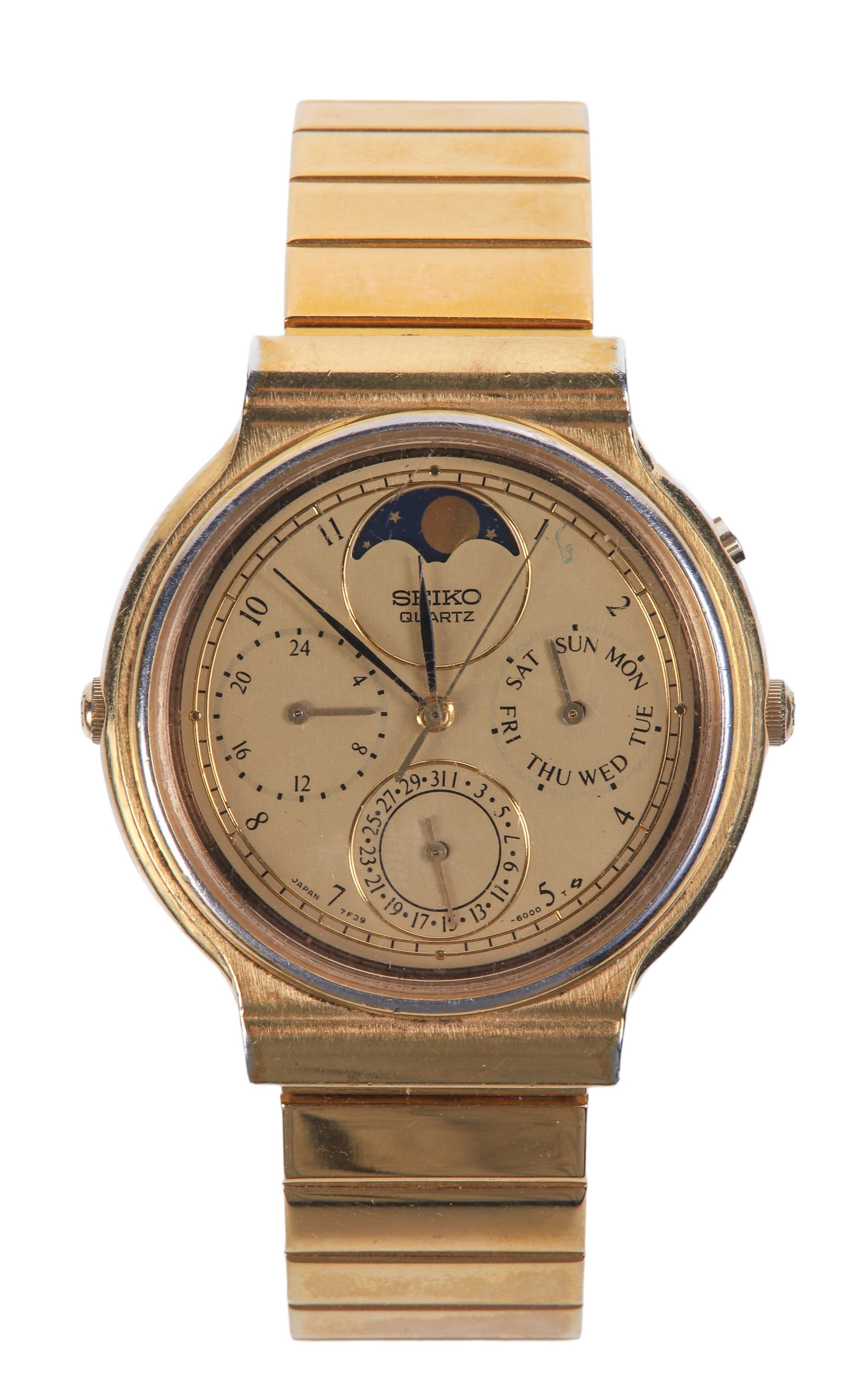 Seiko quartz moonphase
