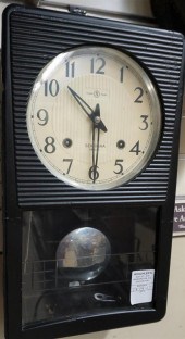 SEIKOSHA 14-DAY BLACK PAINTED