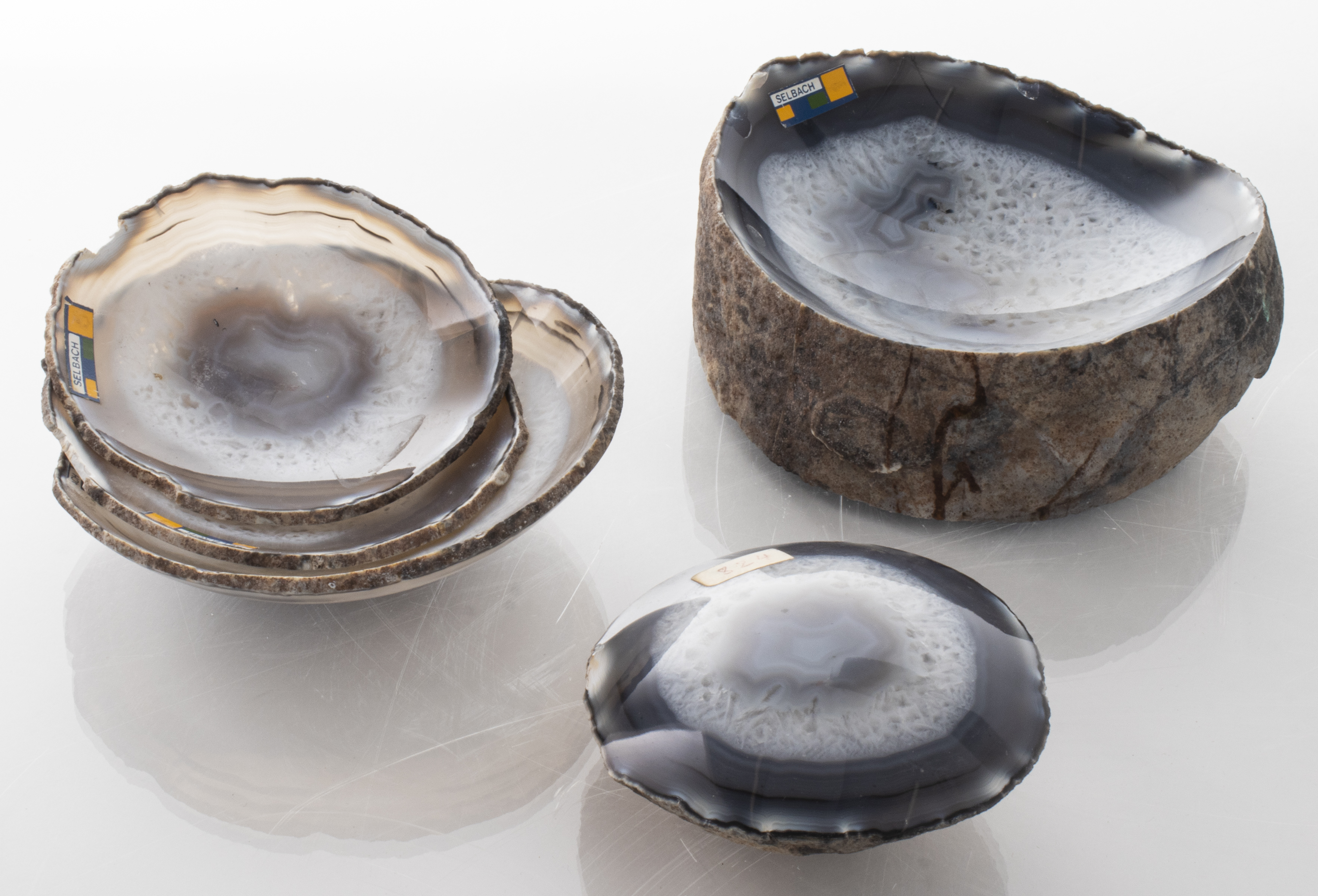SELBACH SLICED AND POLISHED AGATE