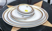 SELECTION OF B & O GILT DECORA