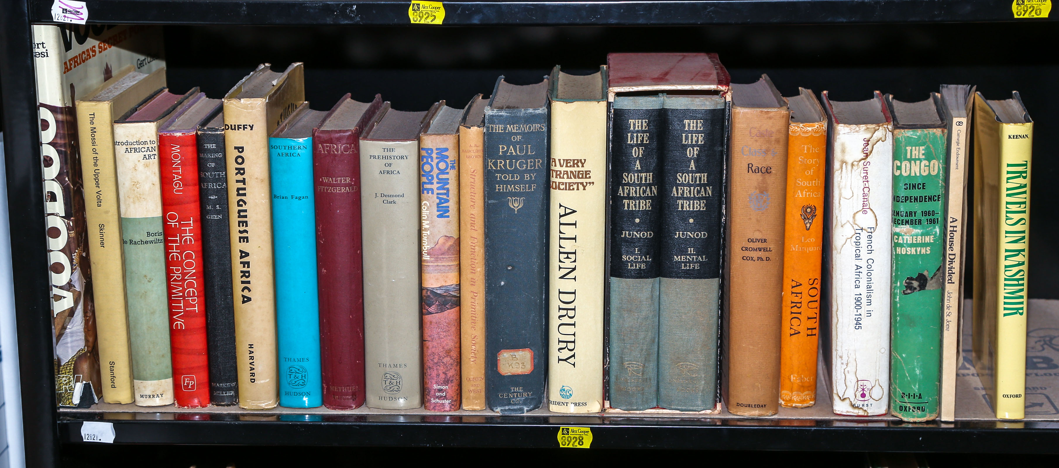SELECTION OF BOOKS ON AFRICA