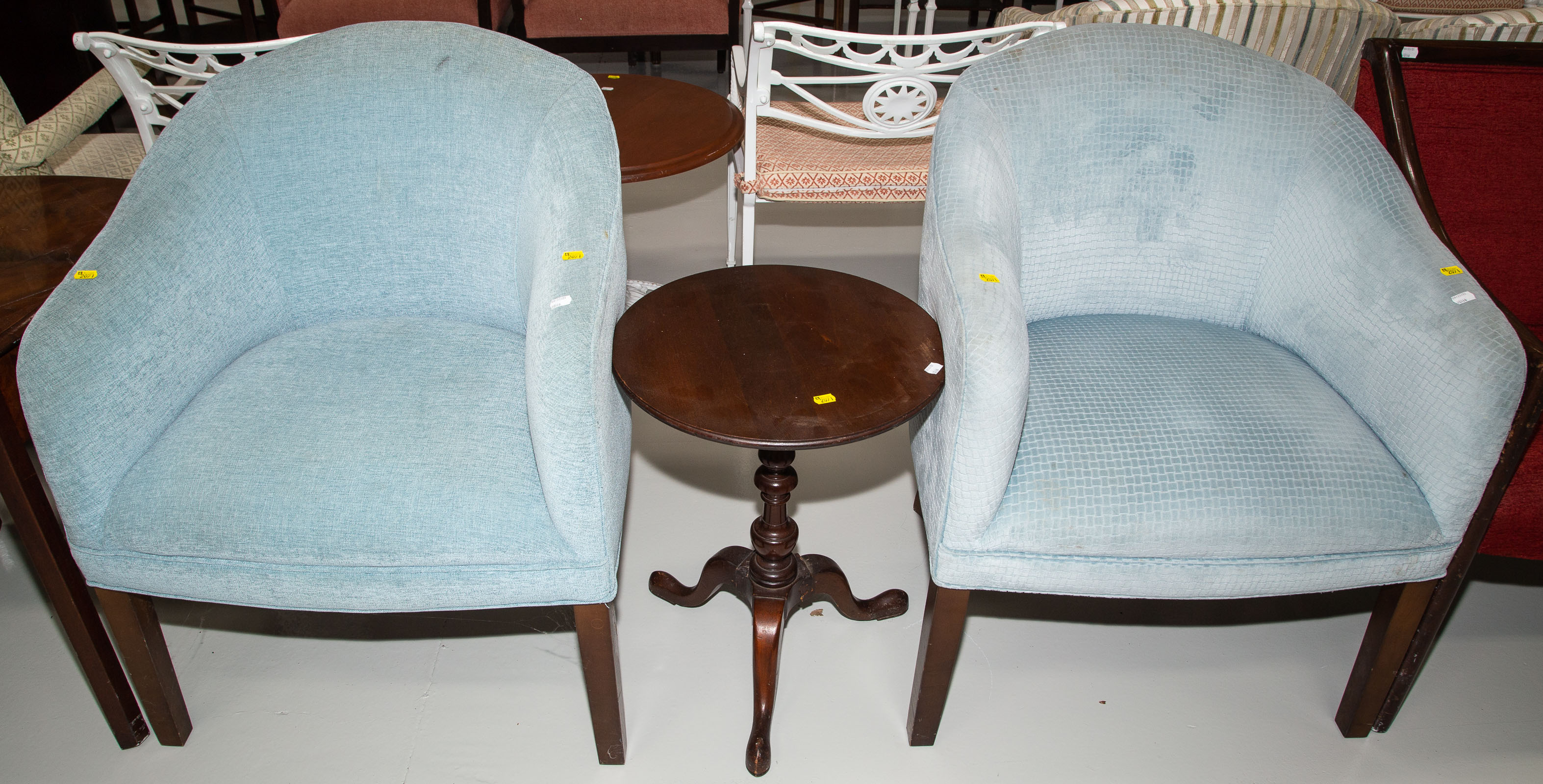 SELECTION OF CLUB FURNITURE