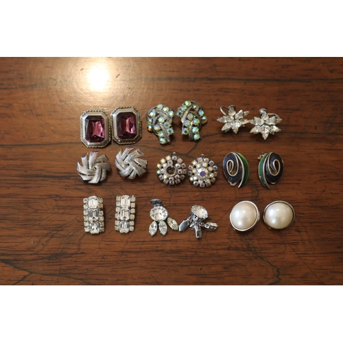 Selection of costume ear clips, 9