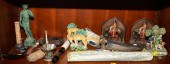 SELECTION OF CURIOS & DECORATI