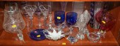 SELECTION OF DECORATIVE GLASSW