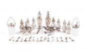 SELECTION OF DEMITASSE SILVER
