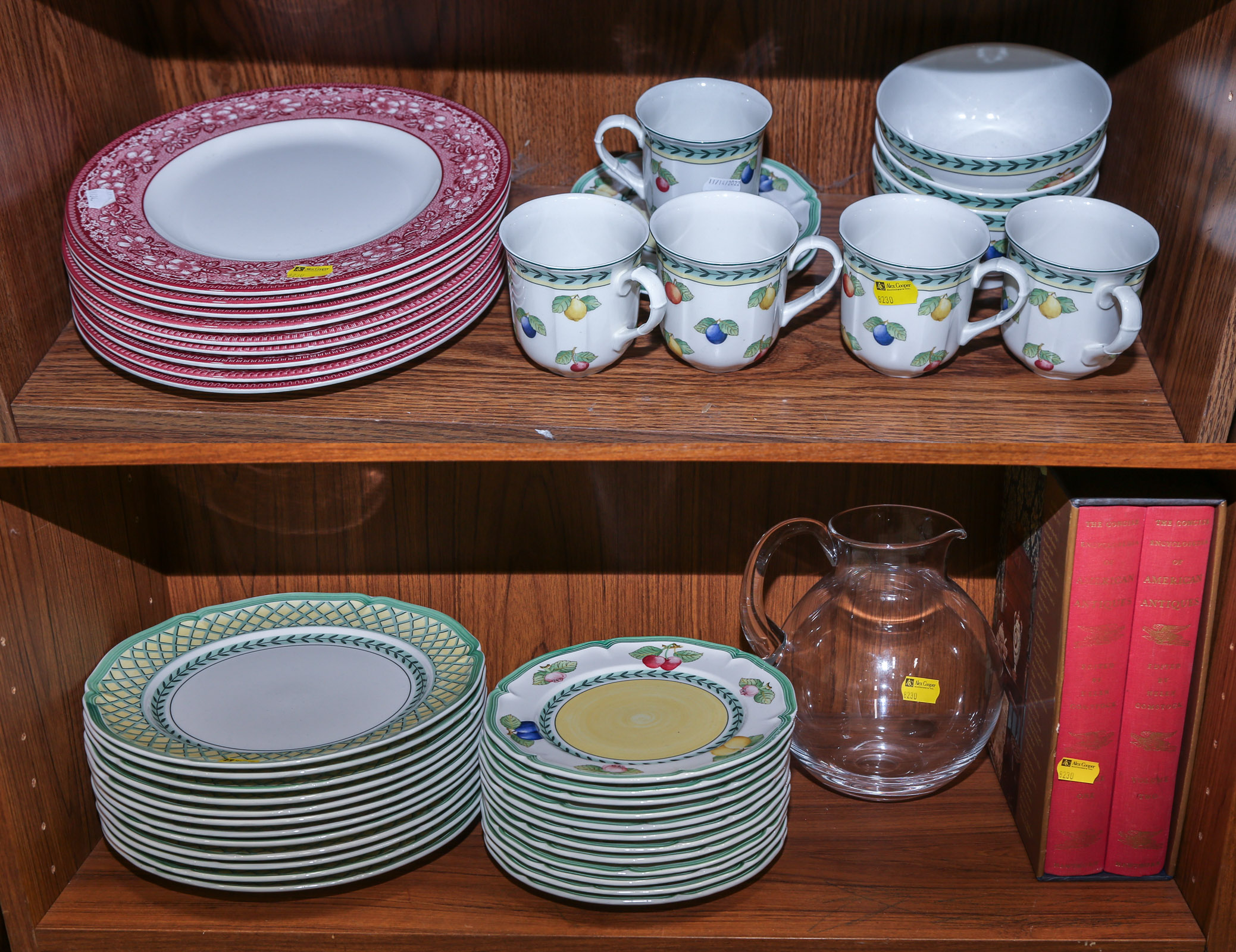 SELECTION OF DINNER CHINA Including