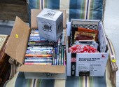 SELECTION OF DVDS & PHOTO FRAM