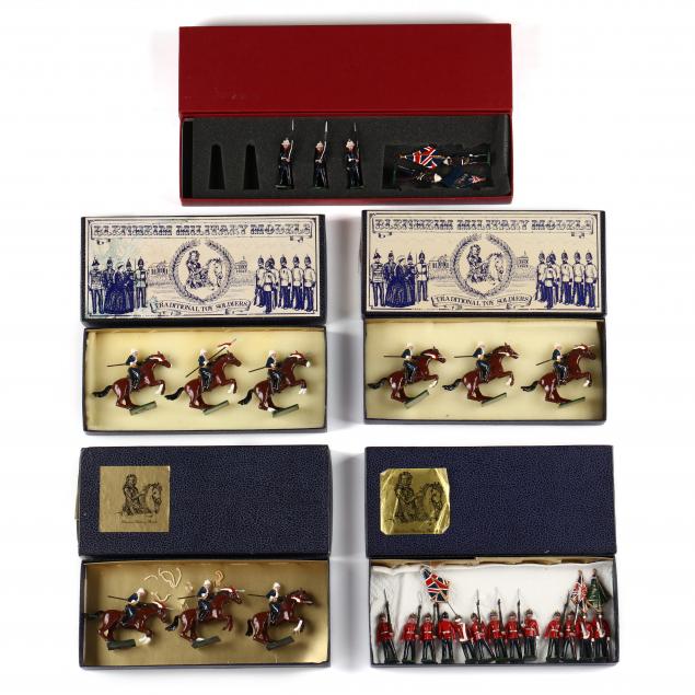 SELECTION OF FIVE BOXED BLENHEIM