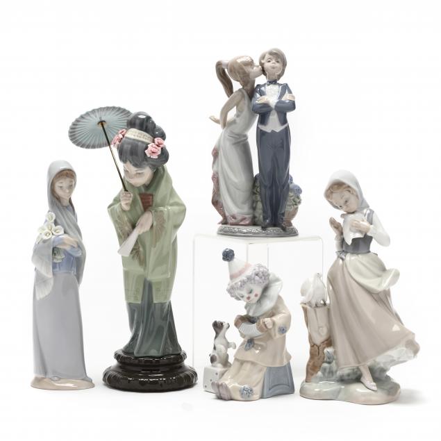 SELECTION OF FIVE LLADRO