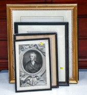SELECTION OF FOUR FRAMED ARTWO