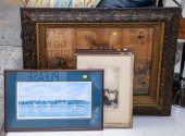 SELECTION OF FOUR FRAMED PRINT