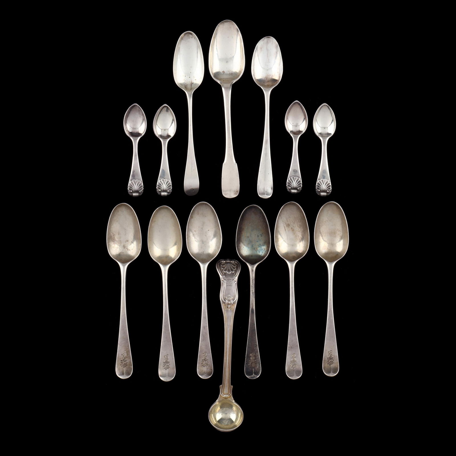 SELECTION OF FOURTEEN GEORGIAN