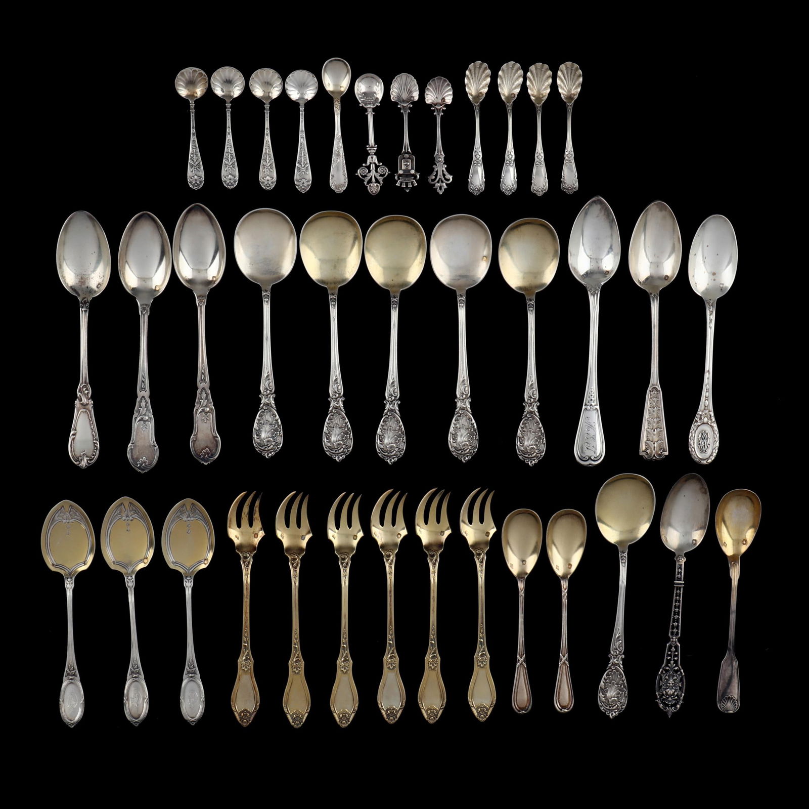 SELECTION OF FRENCH SILVER