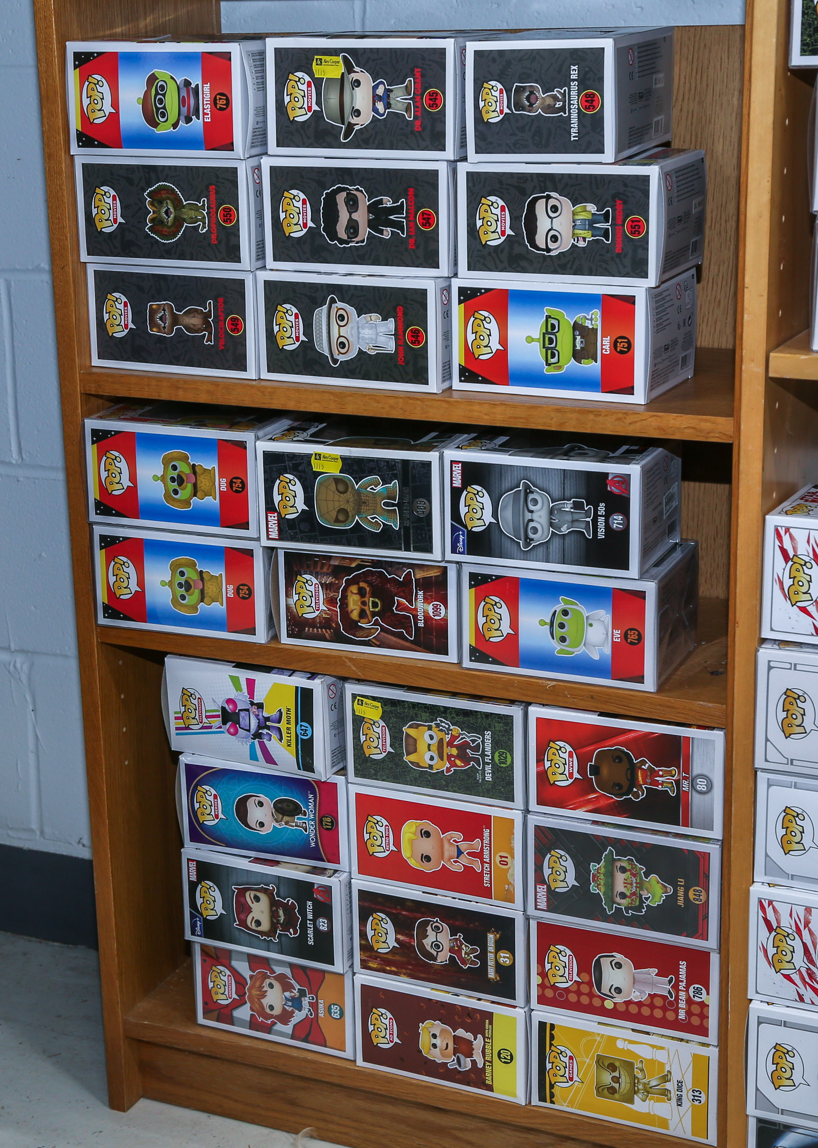 SELECTION OF FUNKO POP! FIGURES