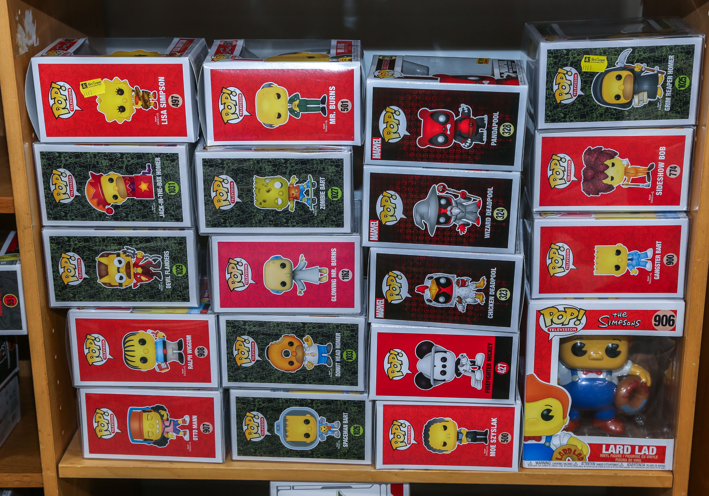 SELECTION OF FUNKO POP! FIGURES