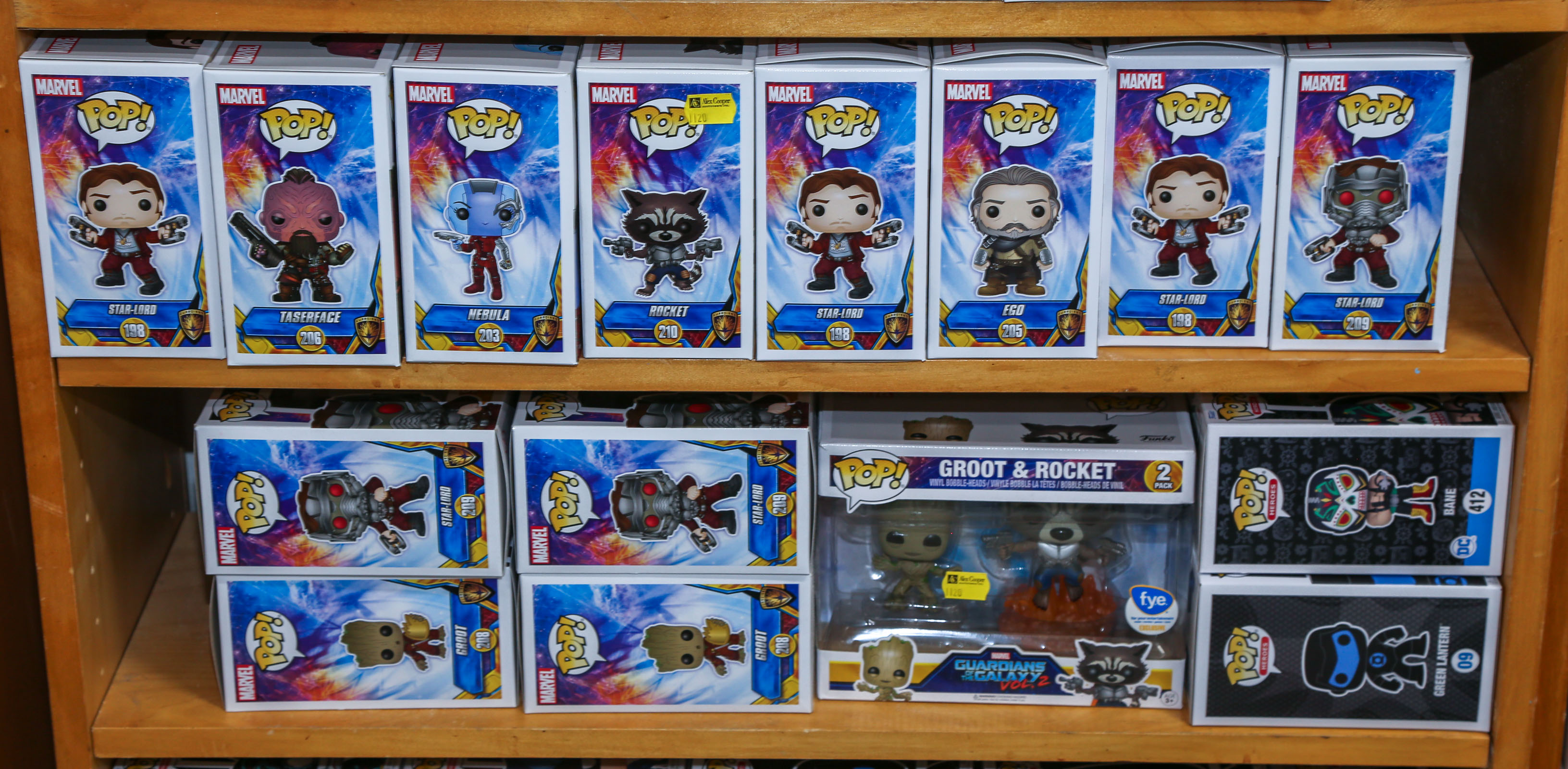SELECTION OF FUNKO POP! FIGURES