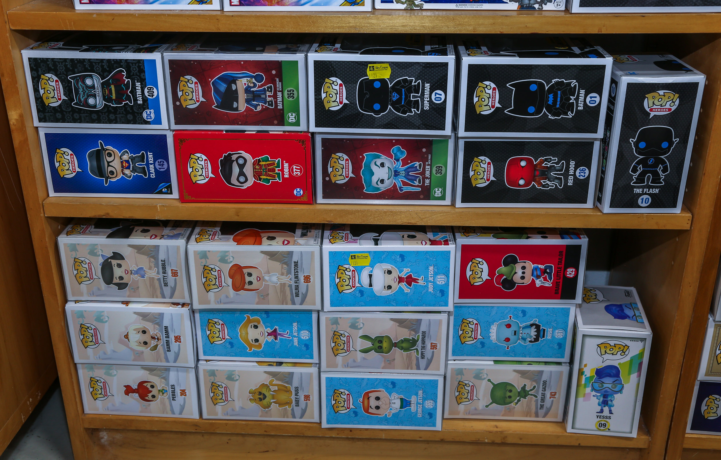 SELECTION OF FUNKO POP! FIGURES