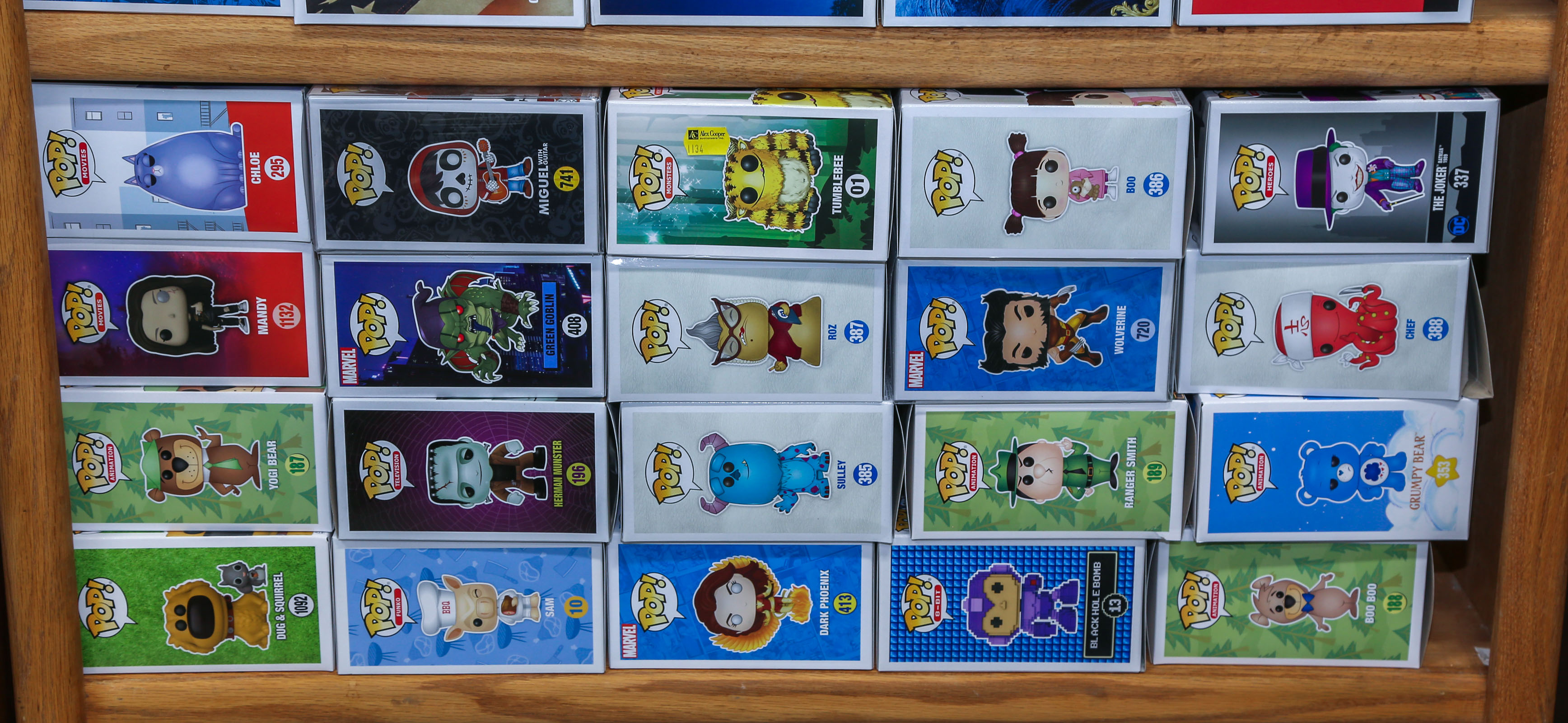SELECTION OF FUNKO POP! FIGURES