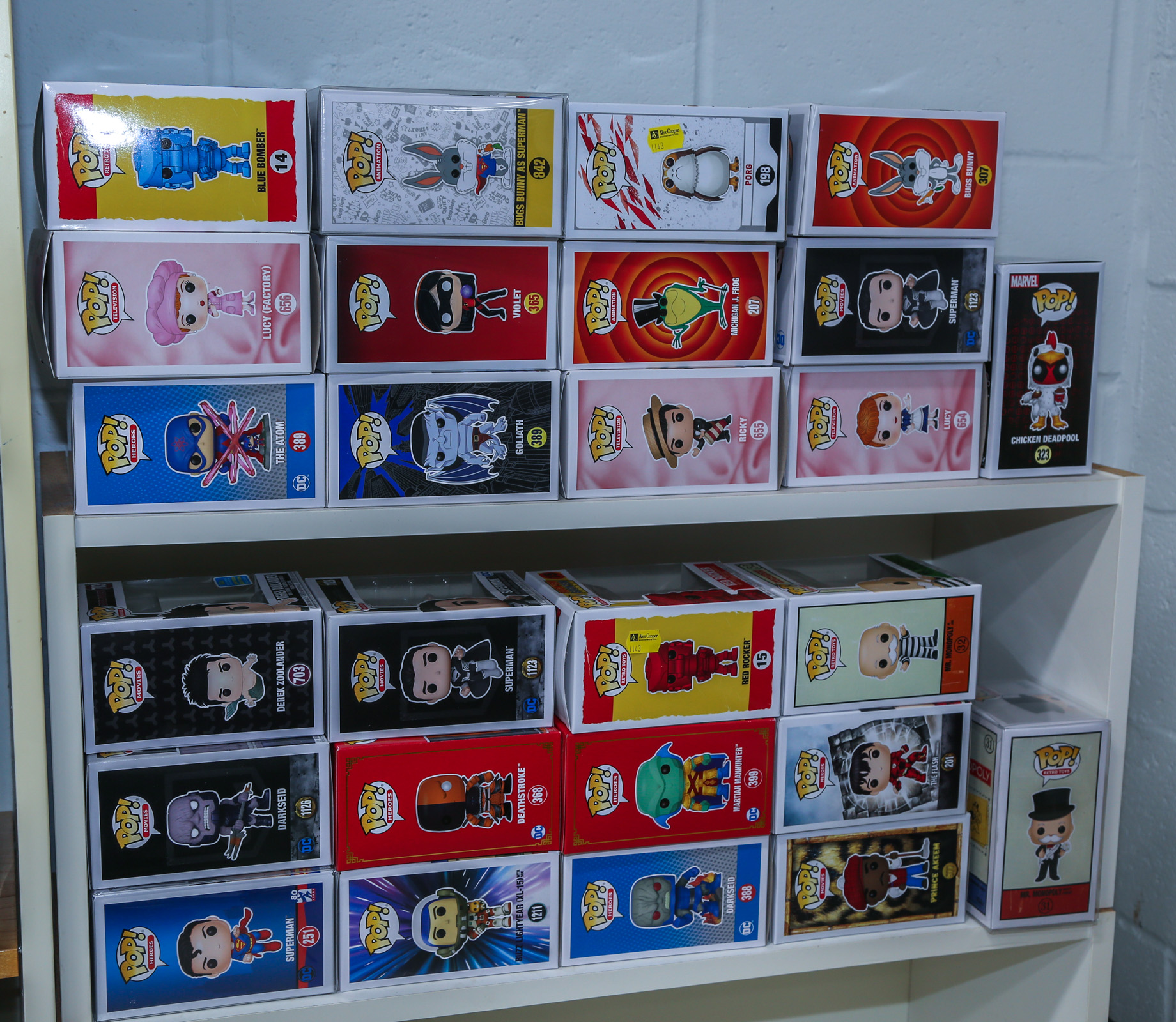 SELECTION OF FUNKO POP! FIGURES