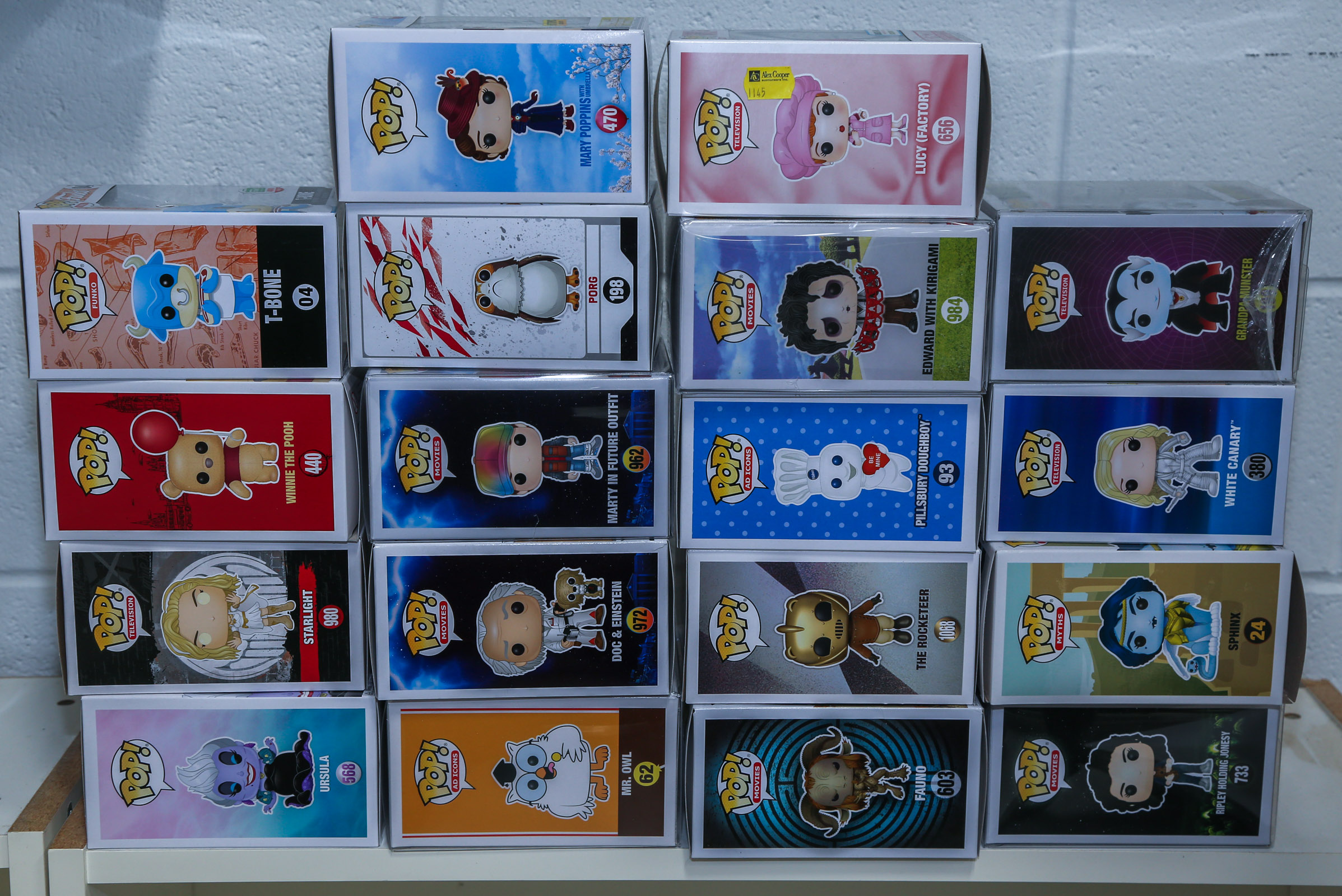 SELECTION OF FUNKO POP! FIGURES