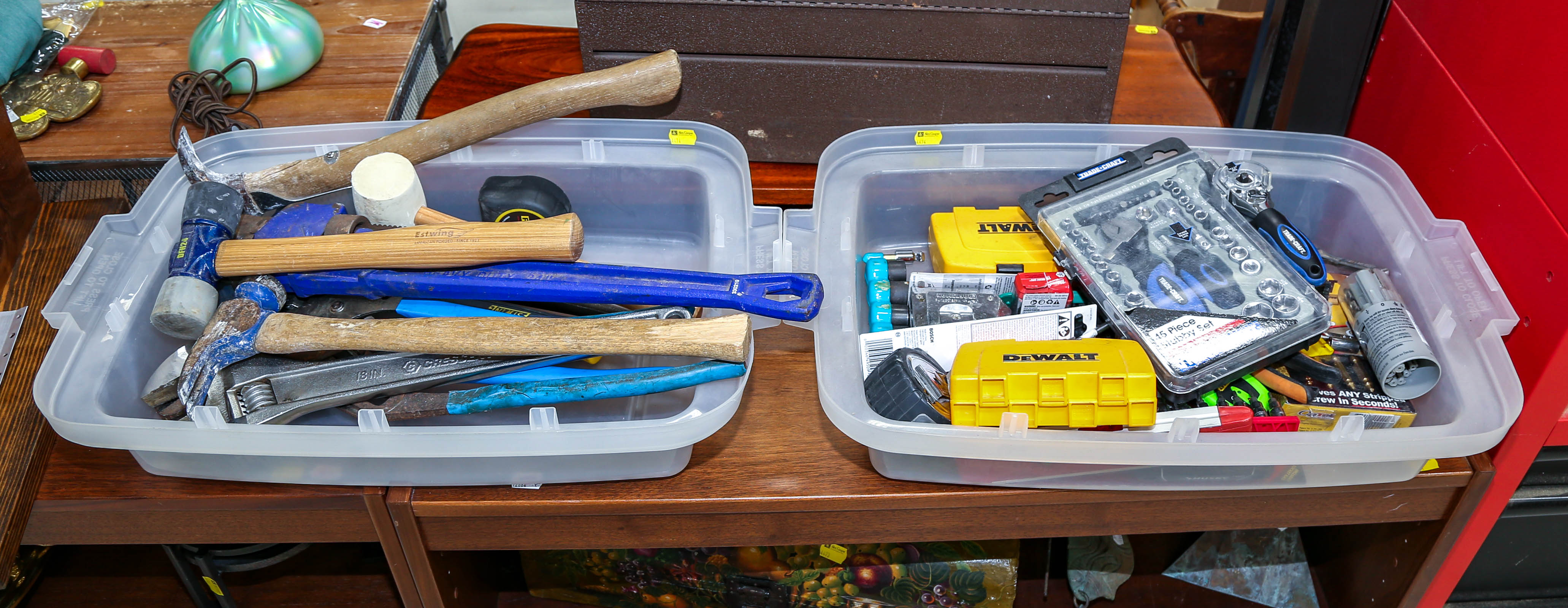 SELECTION OF HAND TOOLS &