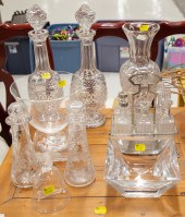 SELECTION OF HIGH QUALITY GLAS