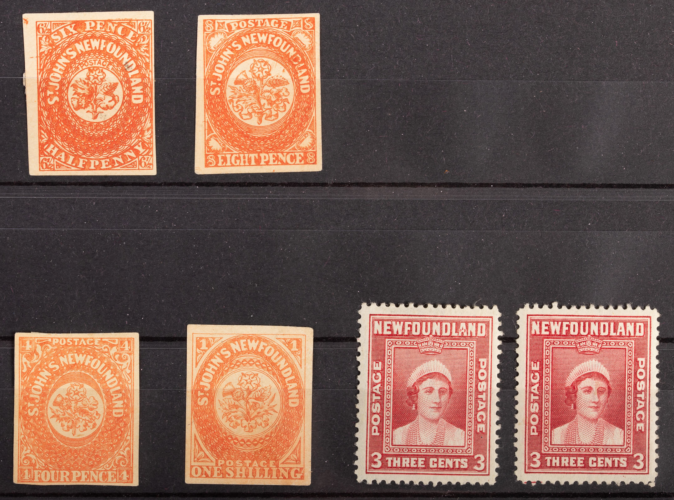 SELECTION OF NEWFOUNDLAND POSTAGE