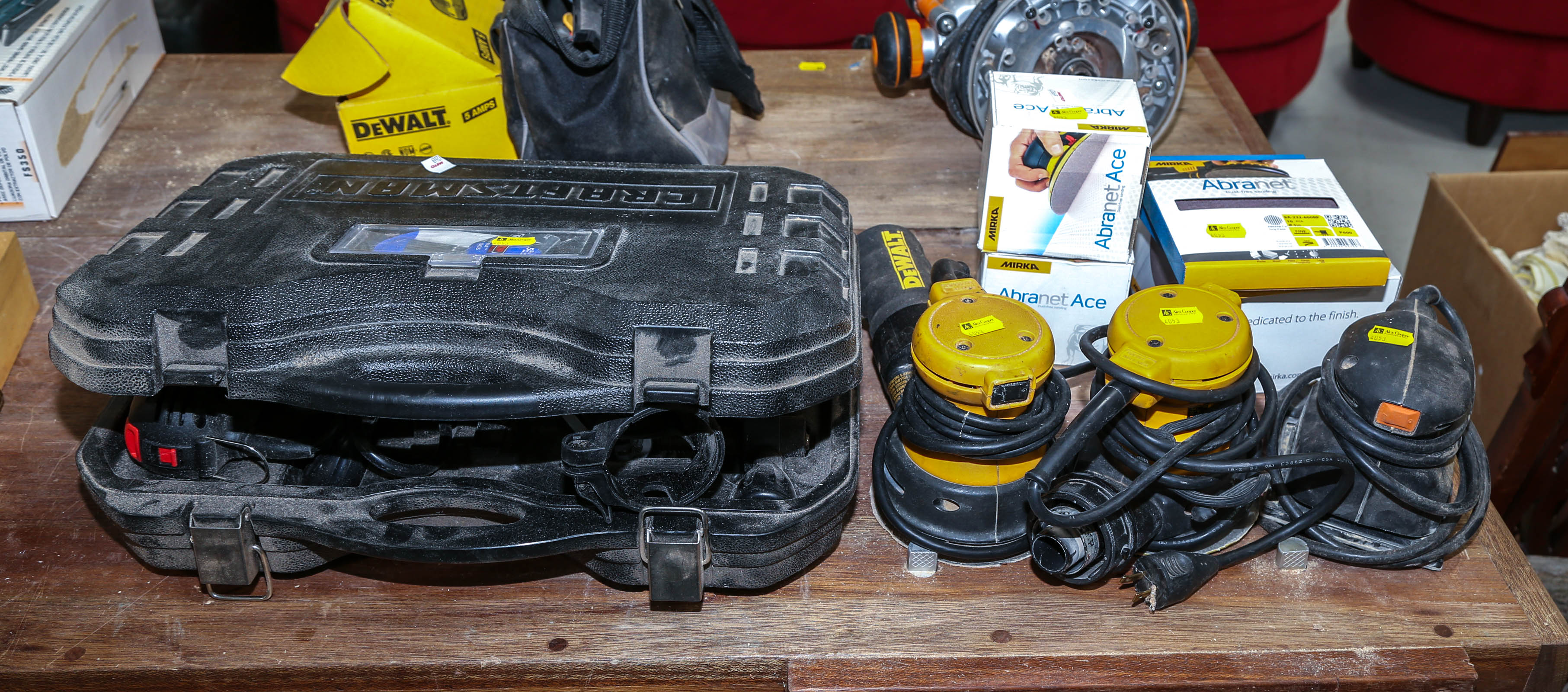 SELECTION OF POWER TOOLS &