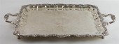 SELECTION OF SILVERPLATED TRAY