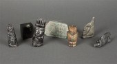 Selection of six Precolumbian