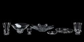 SELECTION OF STEUBEN GLASS & B