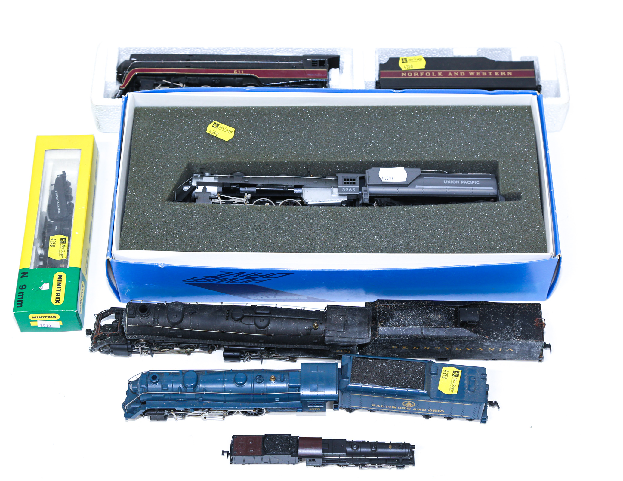 SELECTION OF TRAINS Including