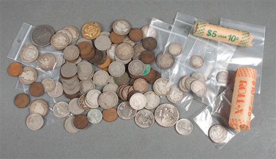 Selection of United States coins